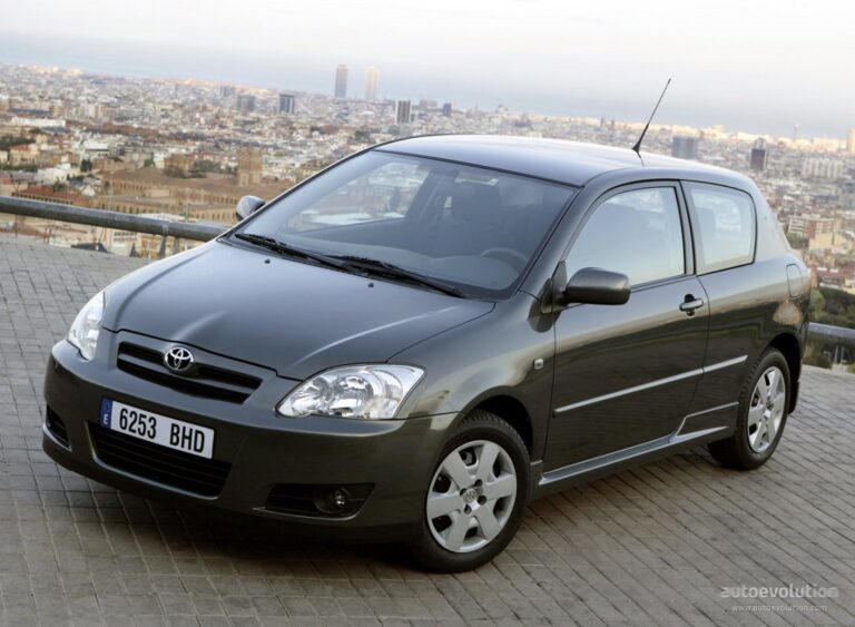 TOYOTA Corolla 3 drzwiowe 2004-2007