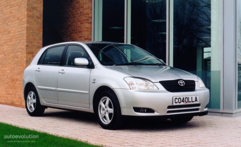 TOYOTA Corolla 5 drzwiowe 2002-2004