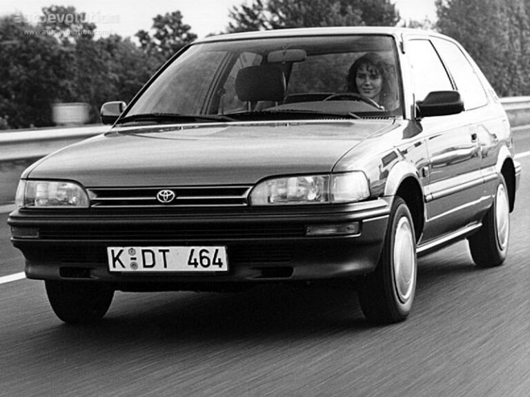 TOYOTA Corolla 3 drzwiowe 1987-1992