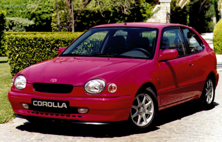 TOYOTA Corolla 3 drzwiowe 1997-2000