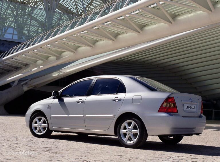 TOYOTA Corolla Sedan 2002-2004