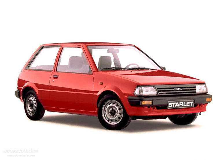 TOYOTA Starlet 3 drzwiowe 1984-1989