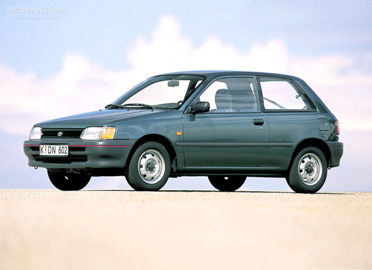 TOYOTA Starlet 3 drzwiowe 1989-1996