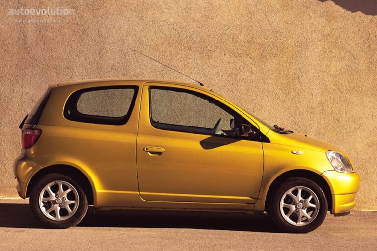 TOYOTA Yaris 3 drzwiowe 1999-2003