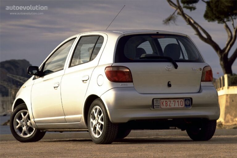 TOYOTA Yaris 5 drzwiowe 1999-2003