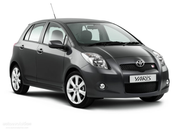 TOYOTA Yaris 5 drzwiowe 2006-2008