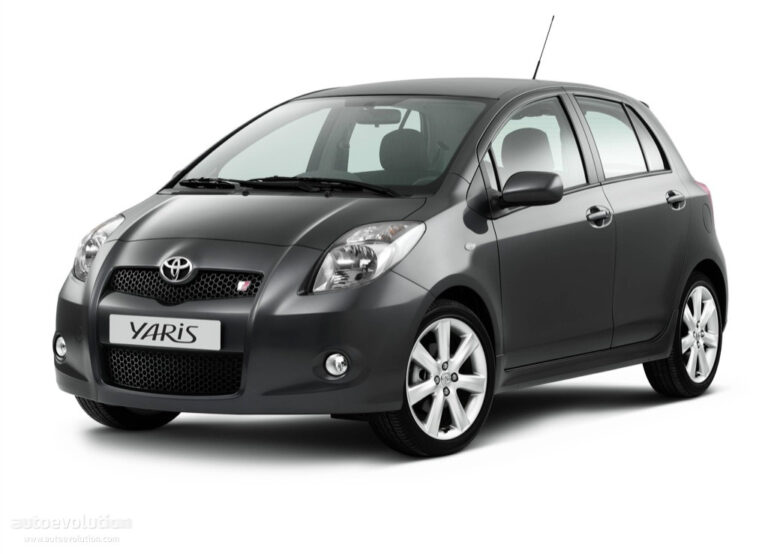 TOYOTA Yaris TS 5 drzwiowe 2007-2010
