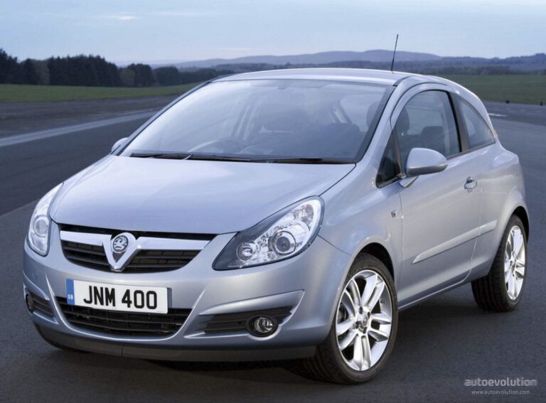 VAUXHALL Corsa 3 drzwiowe 2006-2014