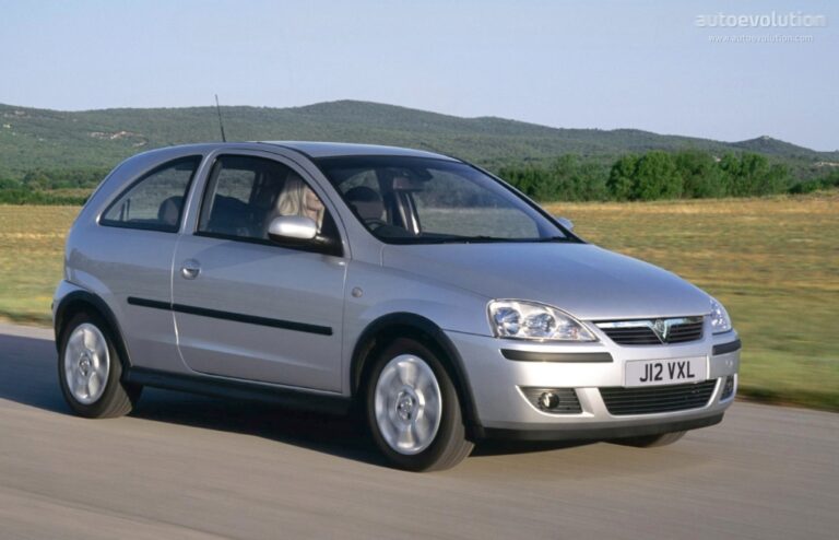 VAUXHALL Corsa 3 drzwiowe 2001-2006