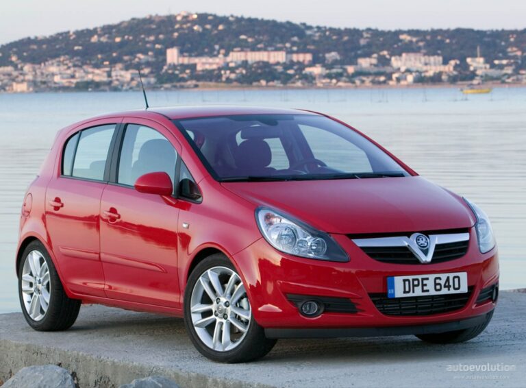 VAUXHALL Corsa 5 drzwiowe 2006-2014
