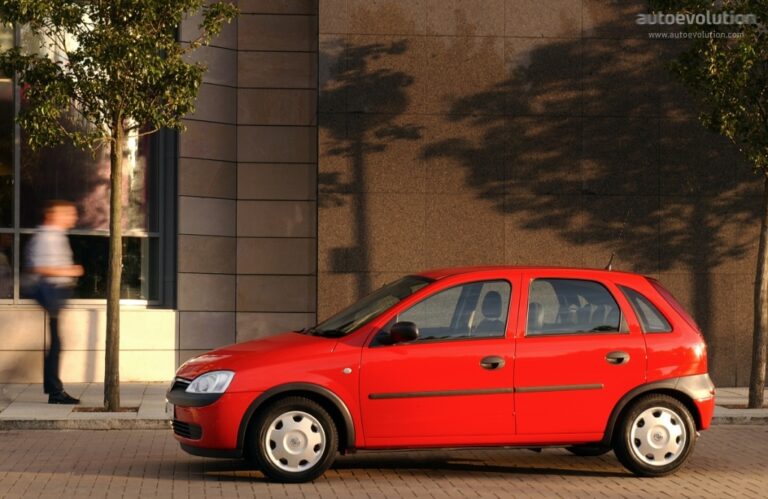 VAUXHALL Corsa 5 drzwiowe 2001-2006