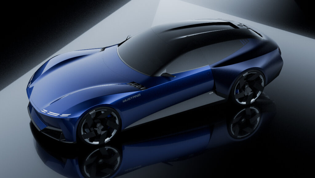 Młodzi projektanci z Chin rewolucjonizują Mustanga: inspirujące koncepcje przyszłości legendarnego muscle cara