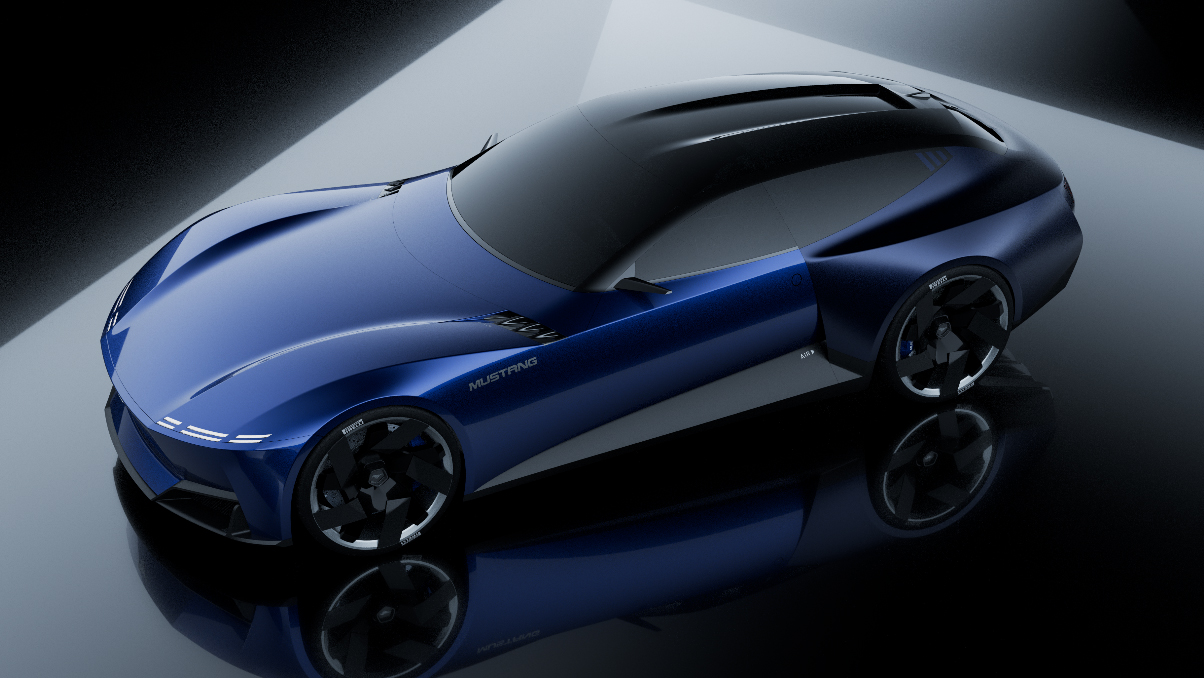 Młodzi projektanci z Chin rewolucjonizują Mustanga: inspirujące koncepcje przyszłości legendarnego muscle cara