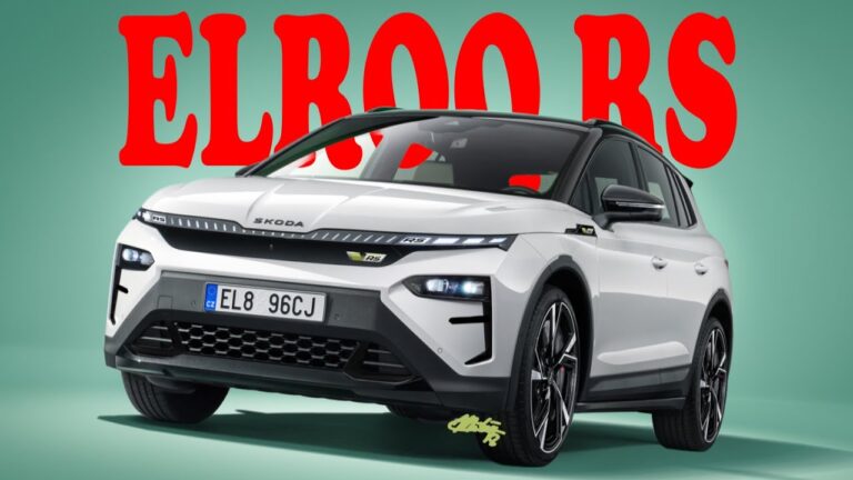 Skoda Elroq RS: Sportowa wersja elektrycznego crossovera z premierą w kwietniu