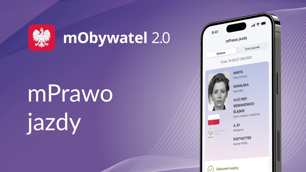 mObywatel wprowadza nową funkcję: sprawdzaj uprawnienia kierowców w kilka kliknięć
