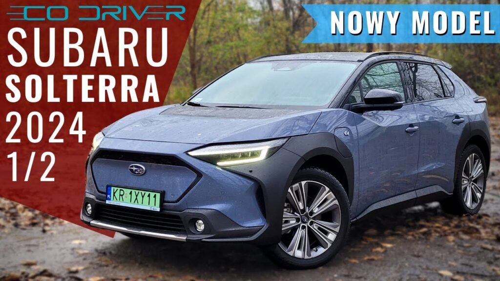 Nowy Subaru Solterra: Zmodernizowany elektryk z aż 25% większym zasięgiem i nowym designem