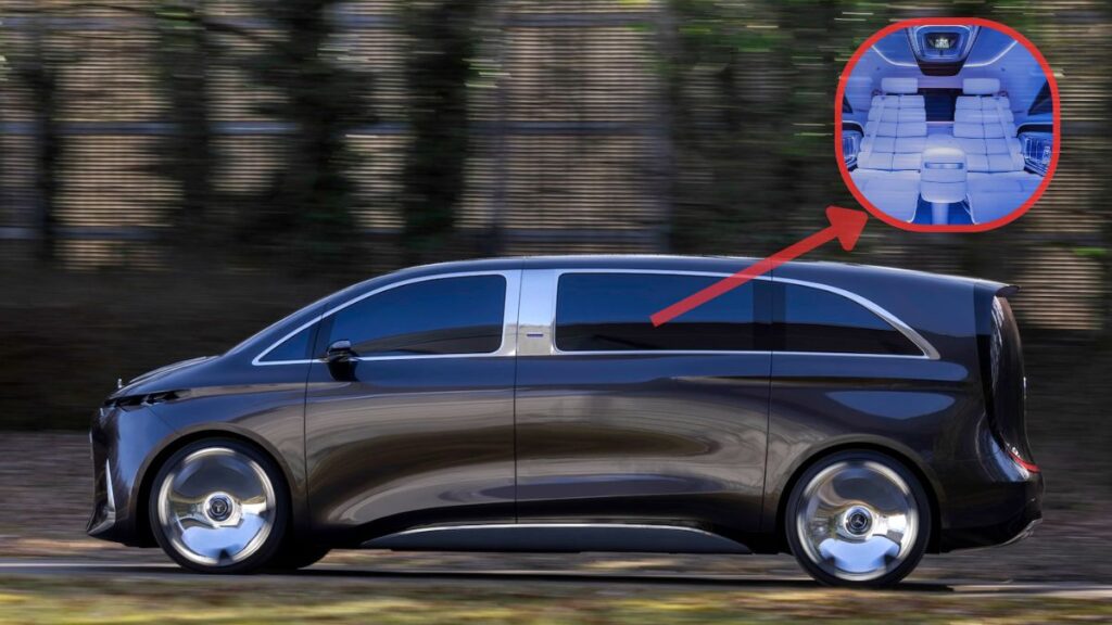 Luksus na kółkach: Nowy Mercedes Vision V redefiniuje pojęcie vanów