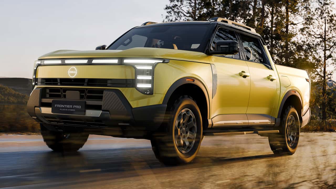 Nissan Frontier Pro: Nowa era hybrydowych pick-upów z potężnym napędem PHEV w Shanghai