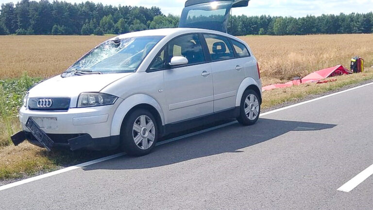 Audi A2 na obwodnicy Krakowa - seria stłuczek budzi wątpliwości o wyłudzenia odszkodowań