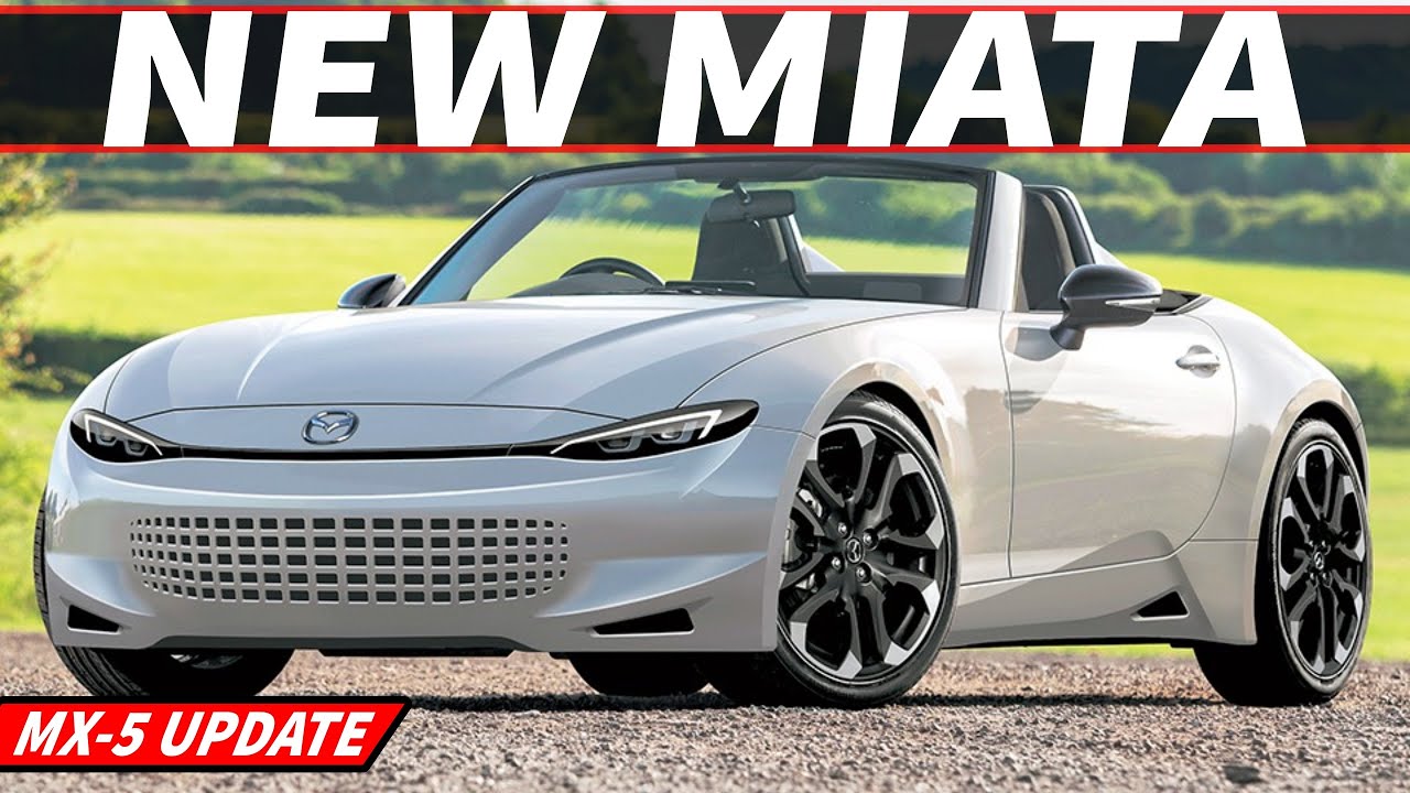 Mazda MX-5 w nowej odsłonie: elektryzująca przyszłość kultowego roadstera