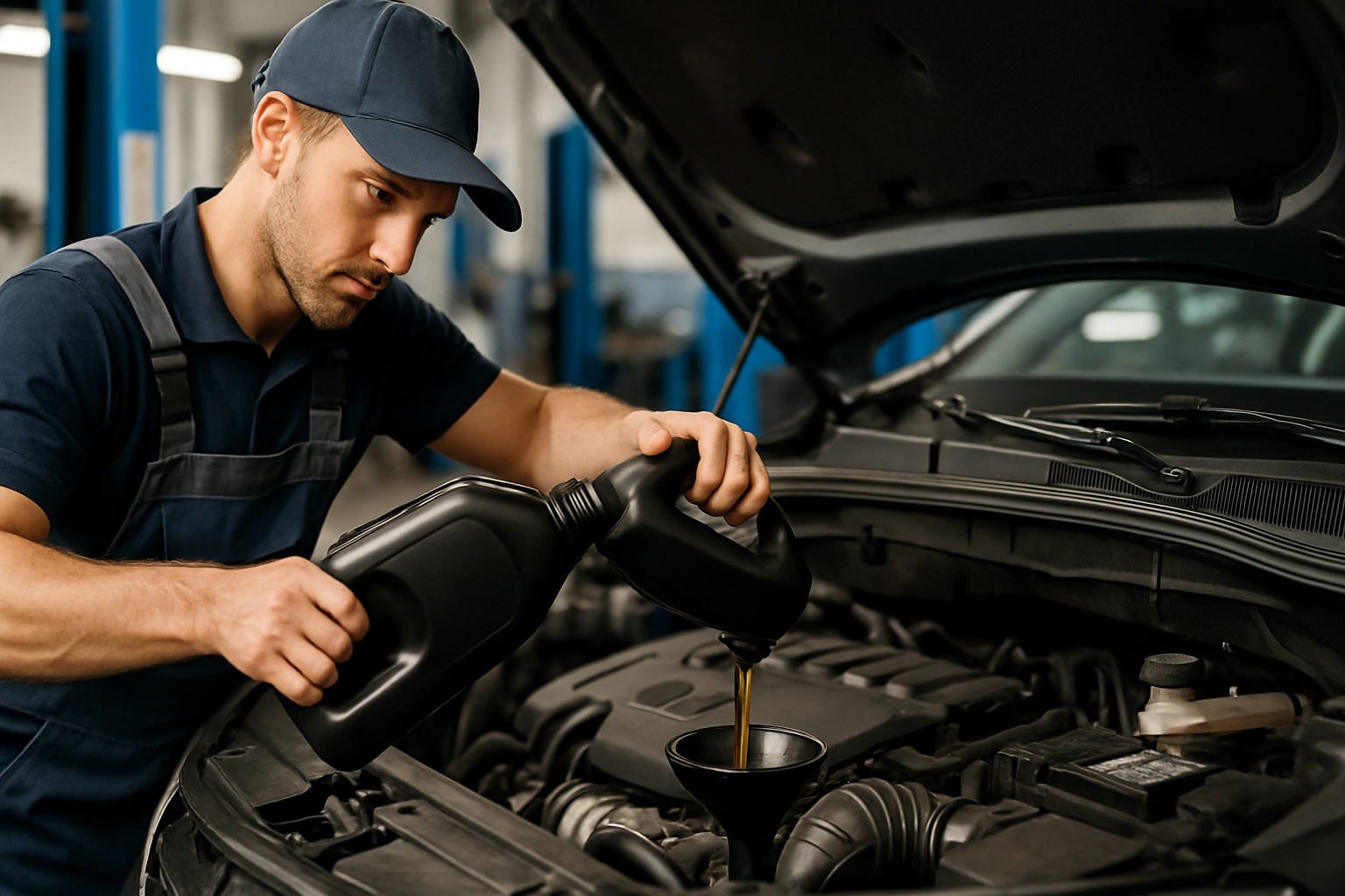 Ile trwa wymiana oleju? Czasy i koszty w warsztacie